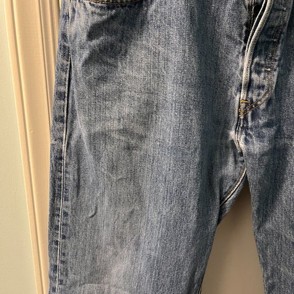 Women's Levi's 501 original fit Jeans, Button Fly, W33 L34 - Picture 9 of 12